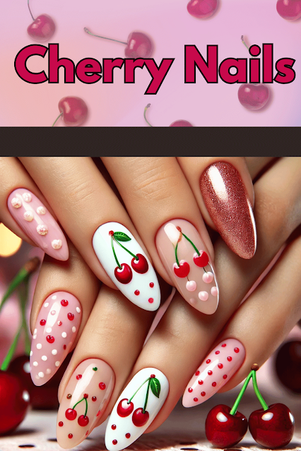 cherry-nails- barbies-beauty-bits