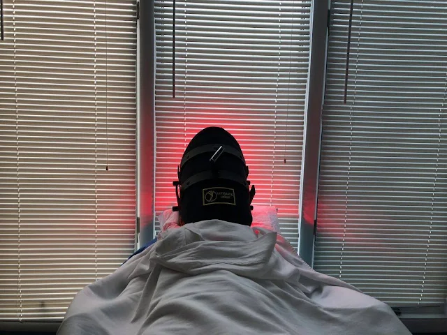 the benefits red therapy can have on the face by barbies beauty bits and Slim Silhouettes In Virginia Beach