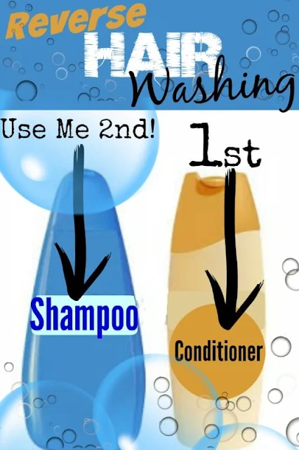 Reverse hair washing method by award winning beauty blogger barbies beauty bits